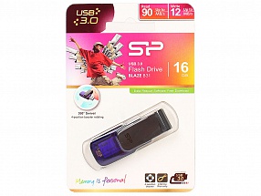 Внешний накопитель 16GB USB Drive  USB 3.0  Silicon Power Blaze B31 Purple (SP016GBUF3B31V1U)
