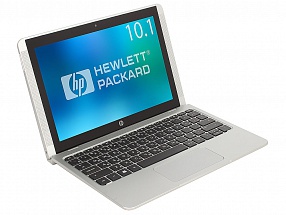 Ноутбук HP x2 10-p003ur <Y5V05EA> Atom x5-Z8350 (1.44)/4GB/64GB SSD/10.1" HD Touch/BT/2 Cam(front HD+rear 5MP)/Stylus/Win10 - Detachable/Natural Silve