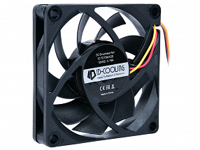 Вентилятор ID-Cooling NO-7015-SD/3pin+molex (70×70×15 мм ,3000об/мин,12VDC)