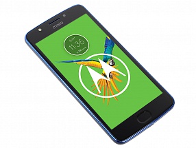 Смартфон Motorola MOTO E  XT1762 5" HD IPS/1280х720/MediaTek MT6737 1,3Ghz/2GB/16GB/LTE/WiFi/BT/SD/8MP/Fingerprint sensor/Android 7.0/Oxford Blue 