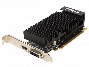 Видеокарта 2Gb <PCI-E> MSI GT 1030 2GH LP OCV1 <GT1030, GDDR, 64 bit, HDCP, DVI, HDMI, Retail>