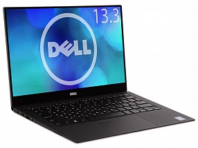 Ноутбук Dell XPS 13 i7-8550U (1.8)/16G/512G SSD/13,3"QHD+ IPS Touch/Int:Intel HD 620/Backlit/BT/Win10 (9360-5563) Silver