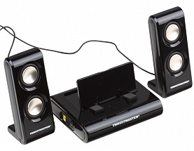 Портативая акустика Thrustmaster Sound System 2 in 1 for PSP Black   (4160512)