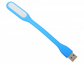 USB лампа подсветки клавиатуры ноутбука LP (голубой) LED светильник 16,5 см. 6 диодов