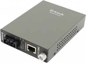 Медиаконвертер D-LINK DMC-515SC/D7A Медиаконвертер с 1 портом 10/100Base-TX и 1 портом 100Base-FX с разъемом SC для одномодового оптического кабеля (д