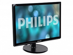 Монитор Philips 206V6QSB6/62(10) 20" Black 1440х900/AН-IPS/14ms/VGA (D-Sub), VESA