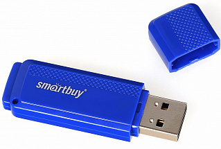 Внешний накопитель 16Gb USB Drive  USB2.0  Smartbuy Dock Blue  (SB16GBDK-B)
