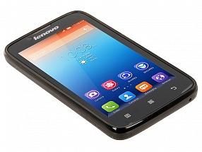 Смартфон Lenovo IdeaPhone A328 (P0R00006RU) Black 4,5"/ IPS 480x854/5 Mpx/ Wi-Fi/ BT/ Andr4.4/2000 mAh 
