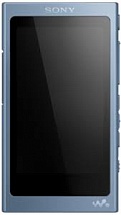 Плеер Sony NW-A45HN, Синий/серый, Наушники в комплекте, 16 Гб, NFC/Bluetooth