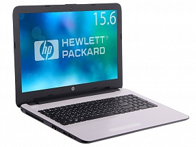 Ноутбук HP 15-ba039ur <X5C17EA> AMD E2-7110 quad(1.8)/4Gb/500Gb/15.6"HD/Int:AMD Radeon R2/no ODD/Win10 (White)