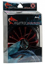 Вентилятор Aerocool Shark 12см "Devil Red Edition" (красная подсветка), 3+4 pin, 32.5 CFM, 800 RPM, 12.6 dBA