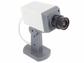 Муляж камеры видеонаблюдения Orient AB-CA-15, LED (мигает), датчик движения, для наружного наблюдения 