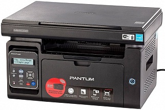 МФУ Pantum M6500W черный (лазерное, ч.б., копир/принтер/сканер, 22 стр/мин, 1200×1200 dpi, 128Мб RAM, лоток 150 стр, Wi-|Fi, USB)