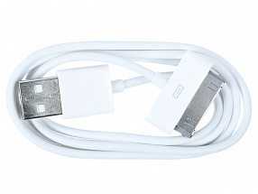 Кабель USB OLTO ACCZ-3013 White, USB 2.0 AM - Apple 30-pin, 1 м