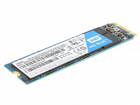 Твердотельный накопитель SSD M.2 250GB Western Digital WD Blue 3D NAND SSD WDS250G2B0B (SATA 6Gb/s, M.2) (R525/W550Mb/s, TLC, SATA) (WDS250G2B0B)