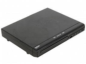 Проигрыватель DVD BBK DVP030S Mpeg-4 DVD-плеер серии in Ergo темно-серый