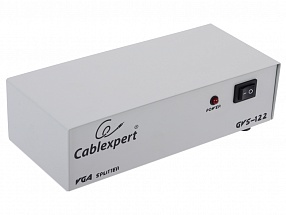 Сплиттер(разветвитель) Gembird VGA 1 -2 Multi Splitter GVS122 HD15F/2x15F, 1комп.-2 монитора 