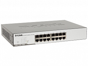 Коммутатор D-Link DGS-1100-16/ME/B2A Настраиваемый коммутатор 2 уровня с 16 портами 10/100/1000Base-T