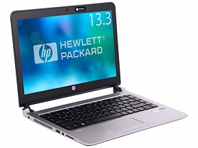 Ноутбук HP Probook 430 <W4N85EA> i5-6200U (2.3)/4Gb/500Gb/13.3"HD AG/Int:Intel HD 520/Cam HD/BT/FPR/DOS