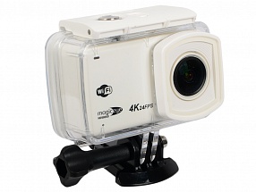 Экшн-камера Gmini MagicEye HDS8000 White Мото/Вело/Авто/Спорт, водонепроницаемый, 4K, 24fps, 12 MPx, LCD экран 2.45"+touch, Wi-Fi; HDMI выход
