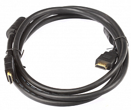 Кабель AOpen  HDMI 19M/M+2 фильтра 1.4V+3D/Ethernet   ACG511D-1.8M  1,8/2m, позолоченные контакты