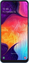 Смартфон Samsung Galaxy A50 (2019) 6/128 синий Samsung Exynos 9610 (2.3)/128 Gb/6Gb/6.4"(2340x1080)/DualSim/3G/4G/BT/Android 9.0