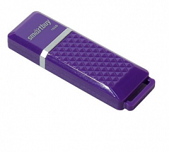 Внешний накопитель 16Gb USB Drive  USB2.0  Smartbuy Quartz series Violet (SB16GBQZ-V)