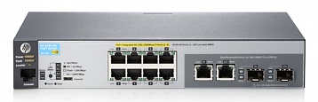 Коммутатор HP 2530-8G-PoE+ (J9774A) Управляемый коммутатор Layer 2 с 8 портами 10/100/1000 PoE+ и 2 портами двойного назначения