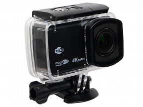 Экшн-камера Gmini MagicEye HDS8000 Black Мото/Вело/Авто/Спорт, водонепроницаемый, 4K, 24fps, 12 MPx, LCD экран 2.45"+touch, Wi-Fi; HDMI выход