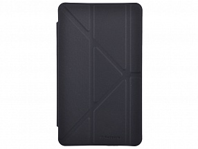 Чехол IT BAGGAGE для планшета SAMSUNG Galaxy Tab4 8" hard case искус. кожа черный с прозрачной задней стенкой ITSSGT4801-1 