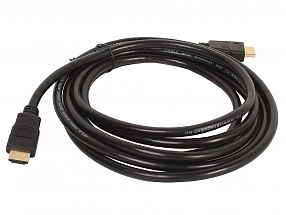 Цифровой кабель HDMI-HDMI JA-HD8 3 м (версия 1.4 с 3D Ready, Full HD 1080p/Ethernet, 19 pin, 30 AWG, CCS, коннекторы HDMI с покрытием 24-каратным золо