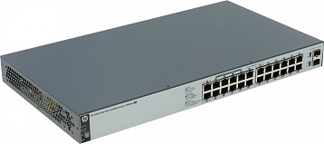Коммутатор HP 1820-24G-PoE+ (185 Вт) (J9983A) Коммутатор второго уровня 24 порта 10/100/1000 (включая 12 портов PoE/PoE+) и 2 порта SFP 100/1000.