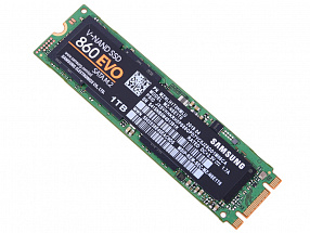 SSD накопитель Samsung 860 EVO MZ-N6E1T0BW 1Tb M.2