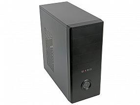 Корпус Powercase PH404BB ATX 450Вт USB 2.0, сталь 0.5 мм, БП с вентилятором 12 см, черный
