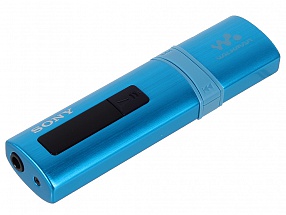 Плеер Sony NWZ-B183F МР3 плеер, 4GB, FM тюнер, голубой 