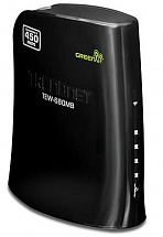 Маршрутизатор Trendnet TEW-680MB  Четырехпортовый Wi-Fi медиамост стандарта 802.11  Dual Band N 450Мбит/с для игровых консолей, телевизоров и др.