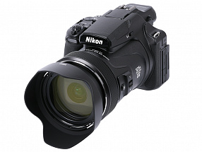 Фотоаппарат Nikon Coolpix P1000 Black  16.8Mp, 125x zoom, 3,2", SDXC, WiFi/NFC. 4K, GPS/ГЛОНАСС/QZSS  