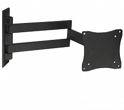 Кронштейн Arm media LCD-7101 Black для LCD/LED ТВ 15"-26", настенный, 4 степени свободы, VESA 75/100, max 15 кг