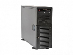 Корпус Supermicro CSE-743TQ-1200B-SQ Tower/4U, up 8x3.5 Hot Plug SAS/SATA, 3x 5.25 External, PS 1x1200W (Fixed), E-ATX, Bezel