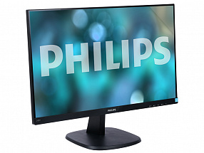 Монитор Philips 243V7QDAB/00(01) 23.8" Black 1920x1080/IPS/5ms/VGA (D-Sub), DVI, HDMI, Speaker, VESA