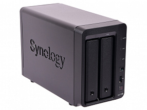 Сетевой накопитель Synology DS718+ RAID0,1,10,5,6/up to 2hot plug HDDs SATA(3,5' or 2,5')(up to 7 with DX517)/3xUSB3.0/1eSATA/2GigEth/iSCSI/2xIPcam(up