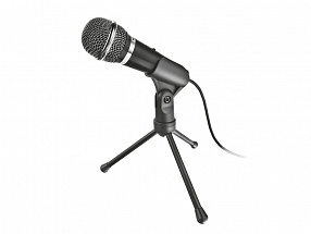 Микрофон TRUST Starzz All-round (выключение звука,тренога,3,5 мм,кабель 2,5м)