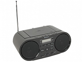 Аудиомагнитола Sony ZS-PS50CP Black CD-магнитола, мощность звука 4 Вт, MP3, тюнер AM, FM, воспроизведение с USB-флэшек