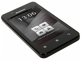 Смартфон Lenovo IdeaPhone A319 (P0RQ000CRU) Black 2 SIM/ 4"/ 480x800/ MT6572M, 1300 МГц/ 5Mpx/ Wi-Fi/ BT/ GPS-модуль: A-GPS/ Andr4.4