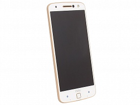 KIT Смартфон Motorola MOTO Z  XT1650 White&Gold + WoodPanel ASMCAPWDOKEU,  5.5" QHD/ 2560х1440/Qualcomm Snapdragon 820/4GB/32GB/Dual SIM/SD/LTE/WiFi/B