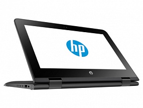 Ноутбук HP 11x360 11-ab010ur <1JL47EA> Celeron N3060(1.6)/4Gb/500Gb/11.6" HD AG IPS touch/WiFi/BT/Cam/Win10/Jack Black -Transformer