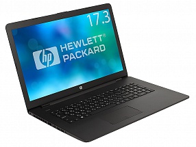 Ноутбук HP 17-ak059ur <2CR24EA> AMD A9-9420 (3.0)/4Gb/500GB/17.3" HD+ AG/AMD 530 2GB/DVD-RW/Win10 (Jet Black)