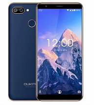 Смартфон Oukitel C11 Pro 4G Blue 4 Core (1.3GHz)/3GB/16GB/5.45" 1440*720/8Mp/2Mp/2Sim/3G/4G/BT/WiFi/GPS/Android