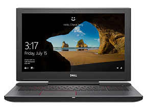 Ноутбук Dell Inspiron 7577 i7-7700HQ (2.8)/8G/1T+8G SSD/15,6"FHD AG IPS/NV GTX1050Ti 4G/noODD/FPR/Backlit/BT/Win10 (7577-5457) (Black)