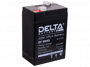 Аккумулятор Delta DT 6045 6V4.5Ah 
